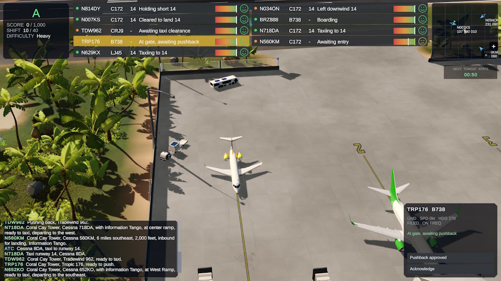 Gameplay at midday